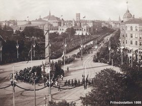 Vesterbrogade  Frihedsstøtten 1888 1.jpg